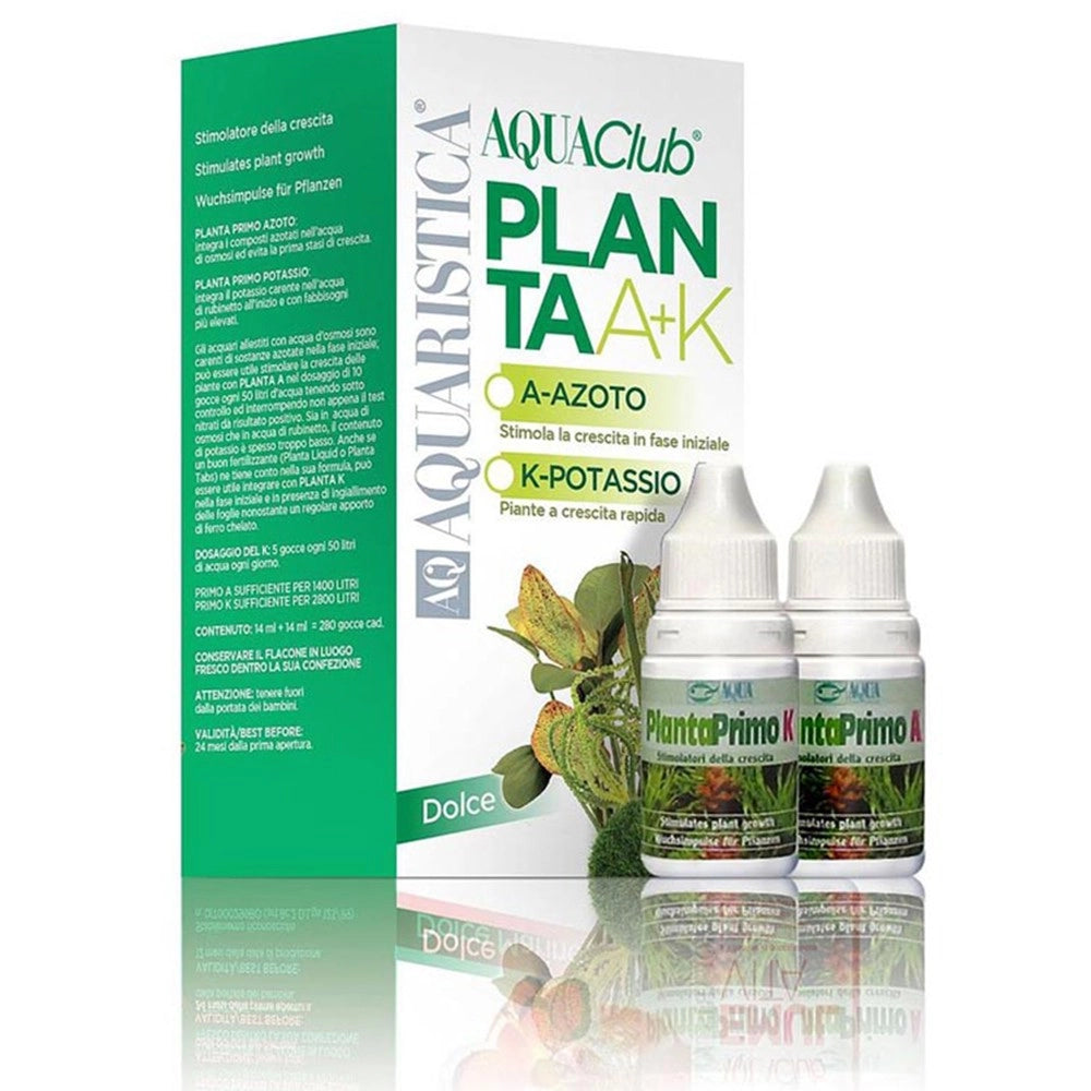 Aquaristica Planta Primo - Stimolatore della Crescita per Piante d' Acquario Modello: K, Formato: 60 ml