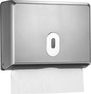Dispensatore di Asciugamani in Carta - Tissue Dispensatore per Parete - Custodia per Asciugamani in Carta - Bagno WC - Toilette - Nero Carbone