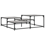 Tavolino salotto | Tavolino da caff¨¨ | Tavolino da Soggiorno Grigio Sonoma 107x107x40 cm Legno Multistrato