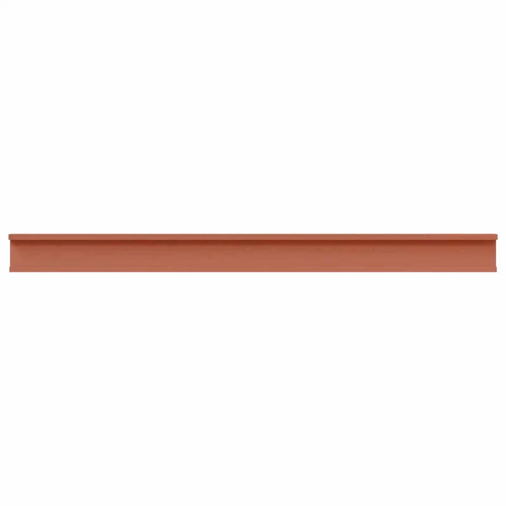Scaffale da parete 4 pcs Rosso 115 x 9 x 3 cm Legno multistrato