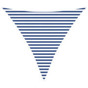 Vela Parasole | Telo Ombra | Vela da ombra solare Blu e Bianco 3,6 x 3,6 x 3,6 m