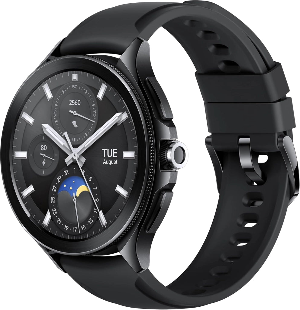 Watch 2 Pro, Smartwatch Bluetooth, Google WearOS, Schermo AMOLED 1.43", Acciaio inossidabile, Processore Snapdragon W5+Gen1, Monitoraggio SpO2, Frequenza Cardiaca, Sonno, GPS integrato