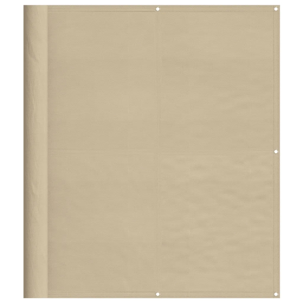 Paravento da Balcone Beige 120x800 cm 100% Poliestere Oxfordcod mxl 116603