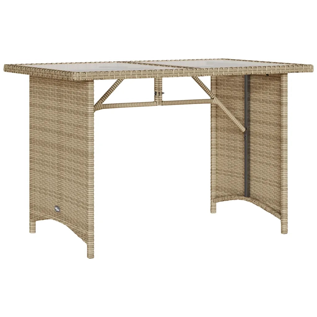 Set Divano da Giardino 6 pz con Cuscini Beige in Polyrattan 3213553