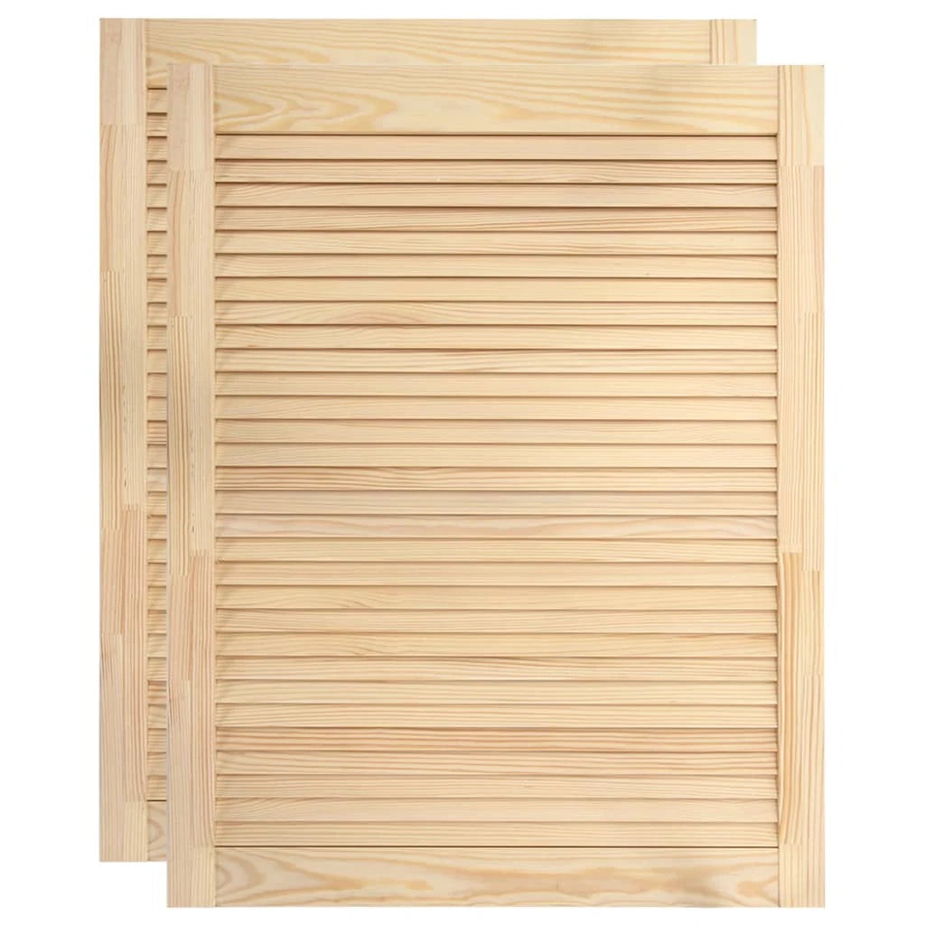 Porte a persiana in 2 pezzi legno massello di pino 61,5 x 39,4 cm 02_0003893