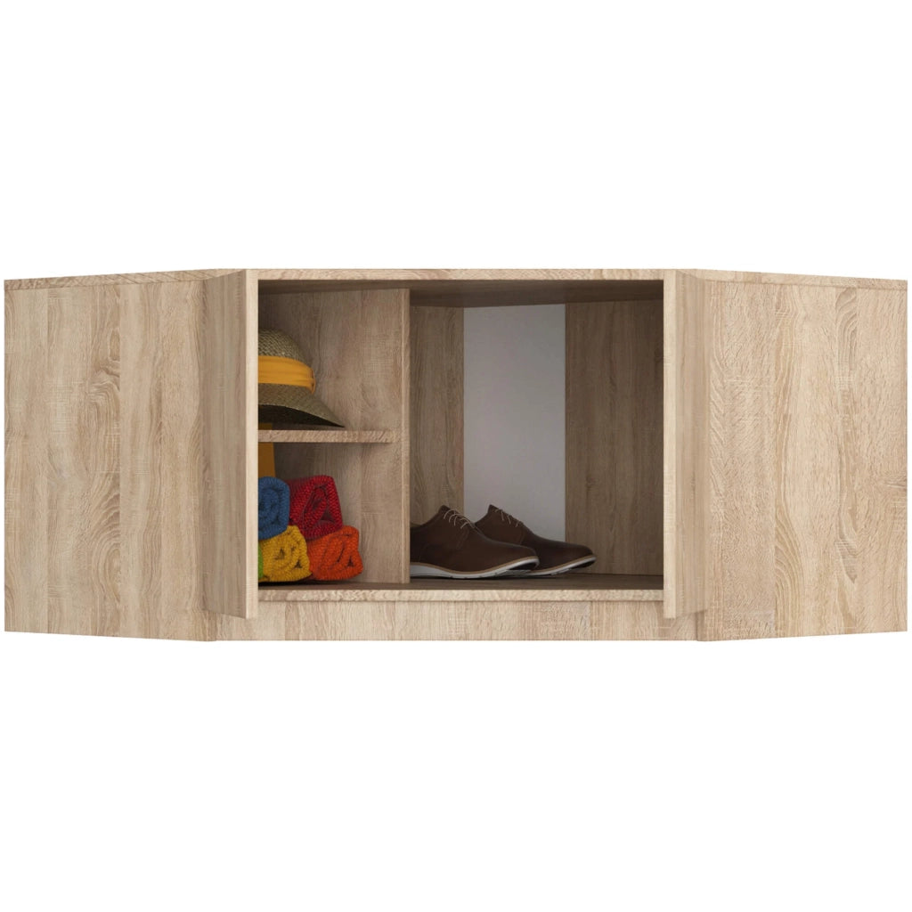 Sopralzo per armadio AKORD S100 Sonoma Quercia 100 cm 2 ante 100x50x55 cm