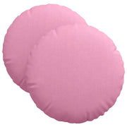 Cuscini per Seduta 2 pz | Cuscini per sedie Rosa ?40 x 13 cm Tessuto