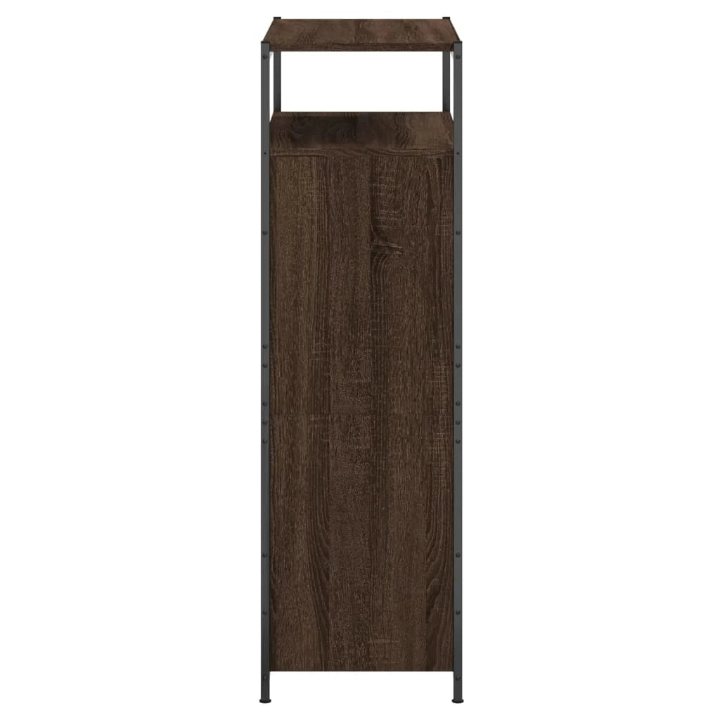 Scarpiera 75 x 34 x 112 cm in legno ingegnerizzato marrone 02_0043415