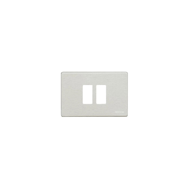 503/2/X Placca 2 Posti Alluminio Oxidal Magic