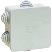 CASSETTA DERIVAZIONE IP44 MARLANVIL - PC/ABS MM 80X80 H.MM 40- 9 pezzi