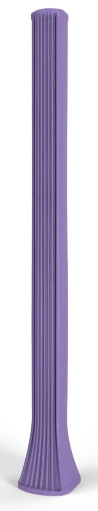 Doccia Solare da Giardino 40L Miscelatore e Lavapiedi Arkema Big Happy Five Viola