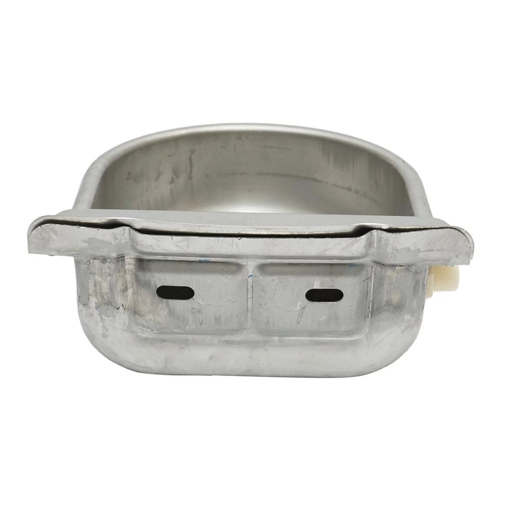 Abbeveratoio in acciaio inox 2L con galleggiante, livello costante