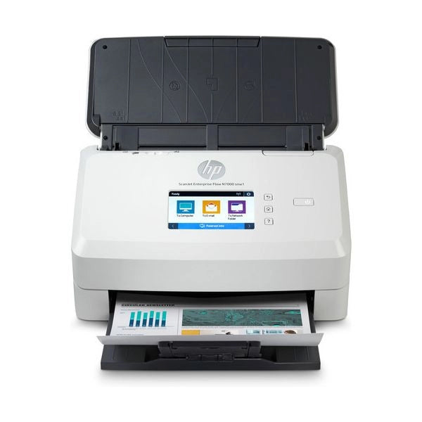 Hp scanjet enterprise flow n7000 scanner a foglio 600 x 600 dpi a4 bianco - 6FW10A#B19