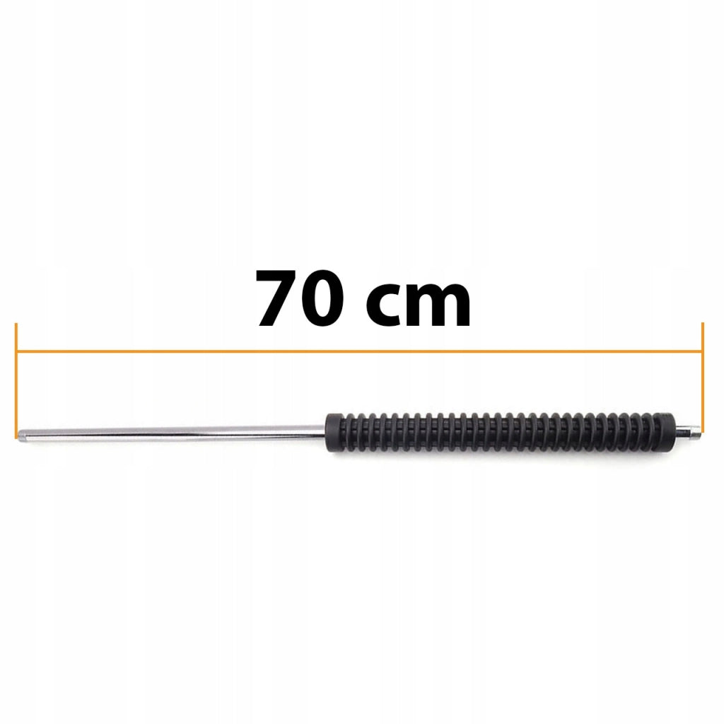 Lancia Alta Pressione 70CM – Filettatura 1/4" Esterna | Acciaio Inox