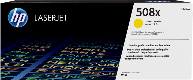 HP Cartuccia Toner giallo originale ad alta capacità LaserJet 508X