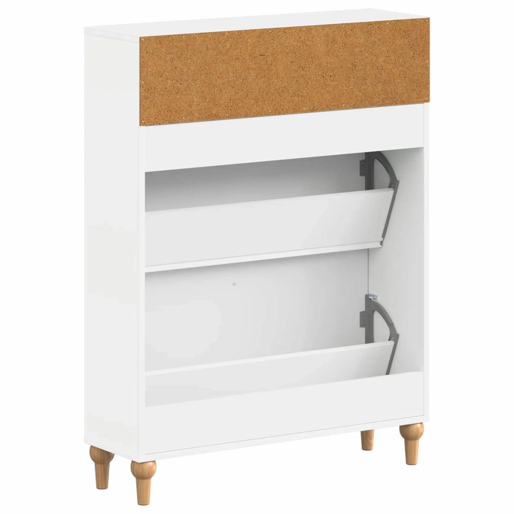 Mobile per scarpe ALKMAAR 78 x 24 x 103 cm Legno ingegnerizzato 896215