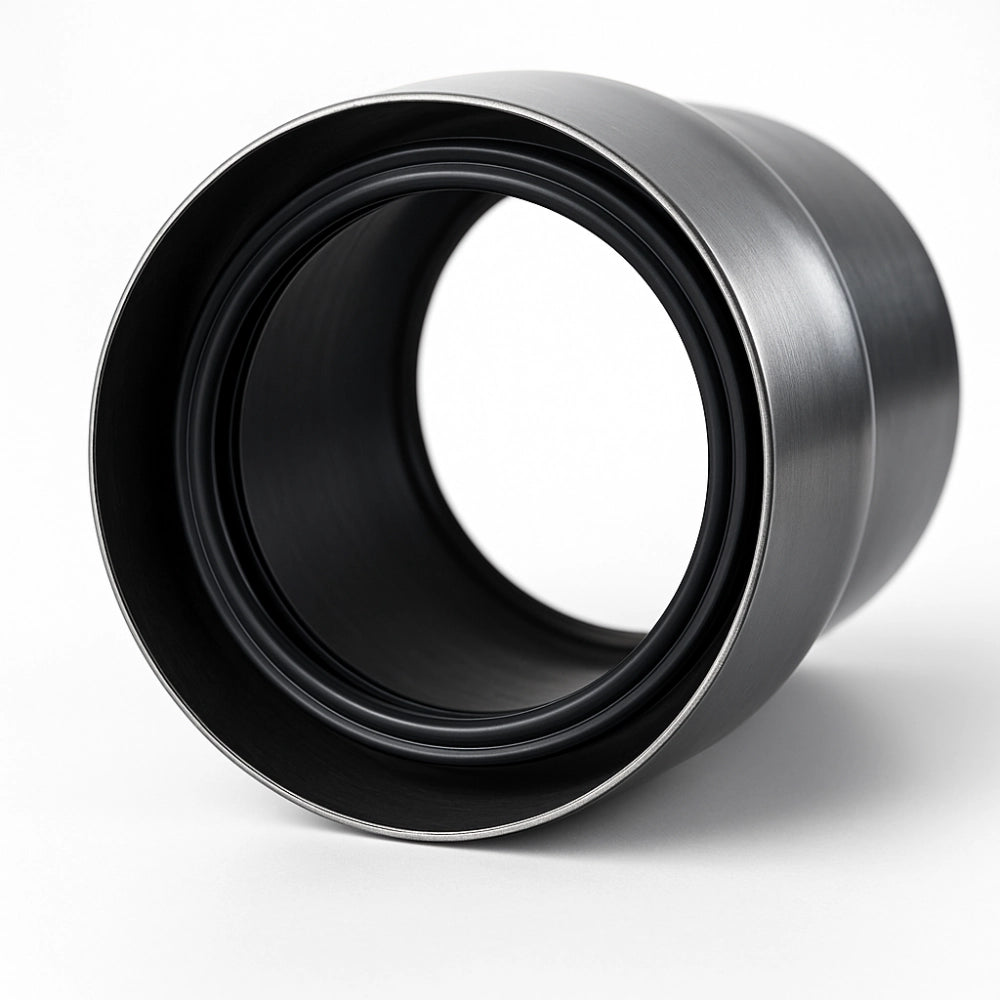Guarnizione siliconica h.12 mm canna fumaria doppia parete tenuta ermetica *** misura Ø 80/130 mm, confezione 1
