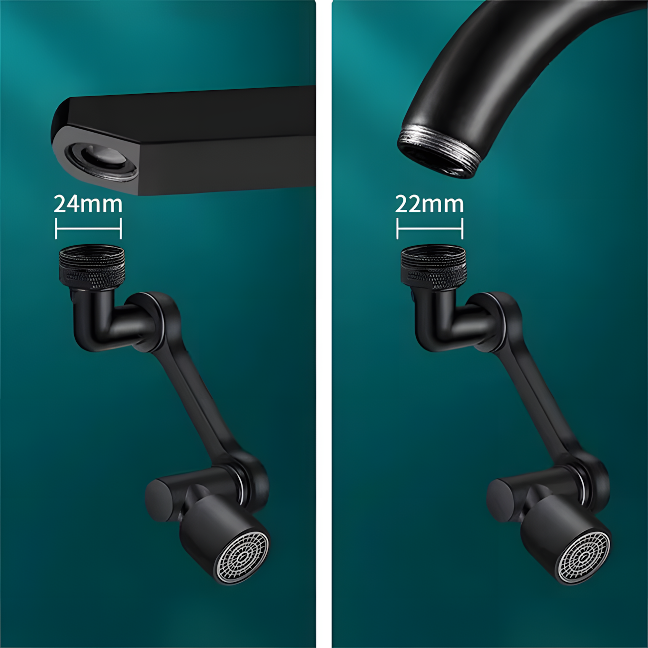 Prolunga Girevole Rea Colt Black