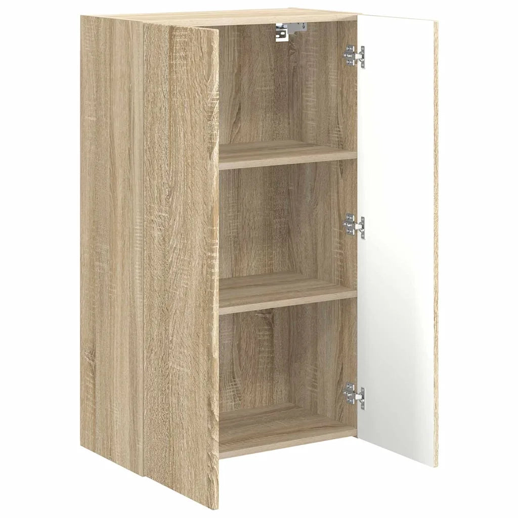 Mobile TV da parete-Mobile TV a Muro-Credenza TV Rovere Sonoma 59,5 x 31 x 100 cm