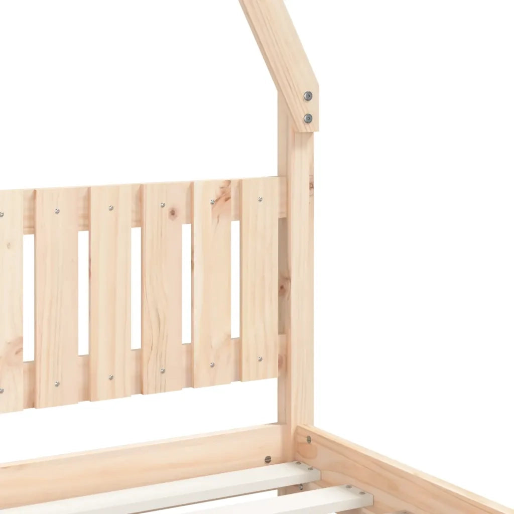 Giroletto per Bambini 90x190 cm in Legno Massello di Pino 834507
