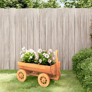 Carro Decorativo 70x43x54 cm in Legno Massello di Abete 364227