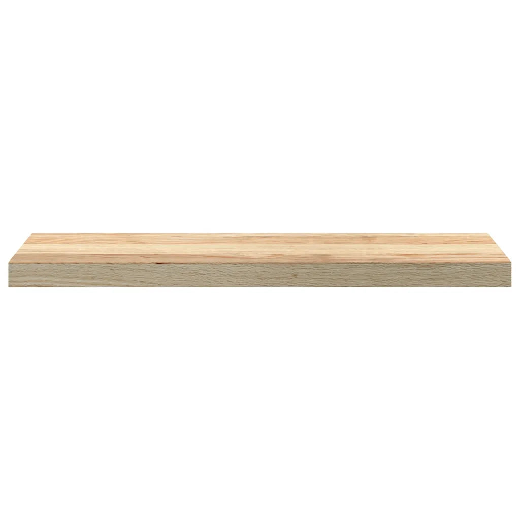 Davanzali 2 pz Non Trattati 80x20x2 cm Legno Massello di Rovere