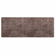Runner in Moquette | Runner Tappeto MARSA Grigio 100 x 250 cm Poliestere e PVC