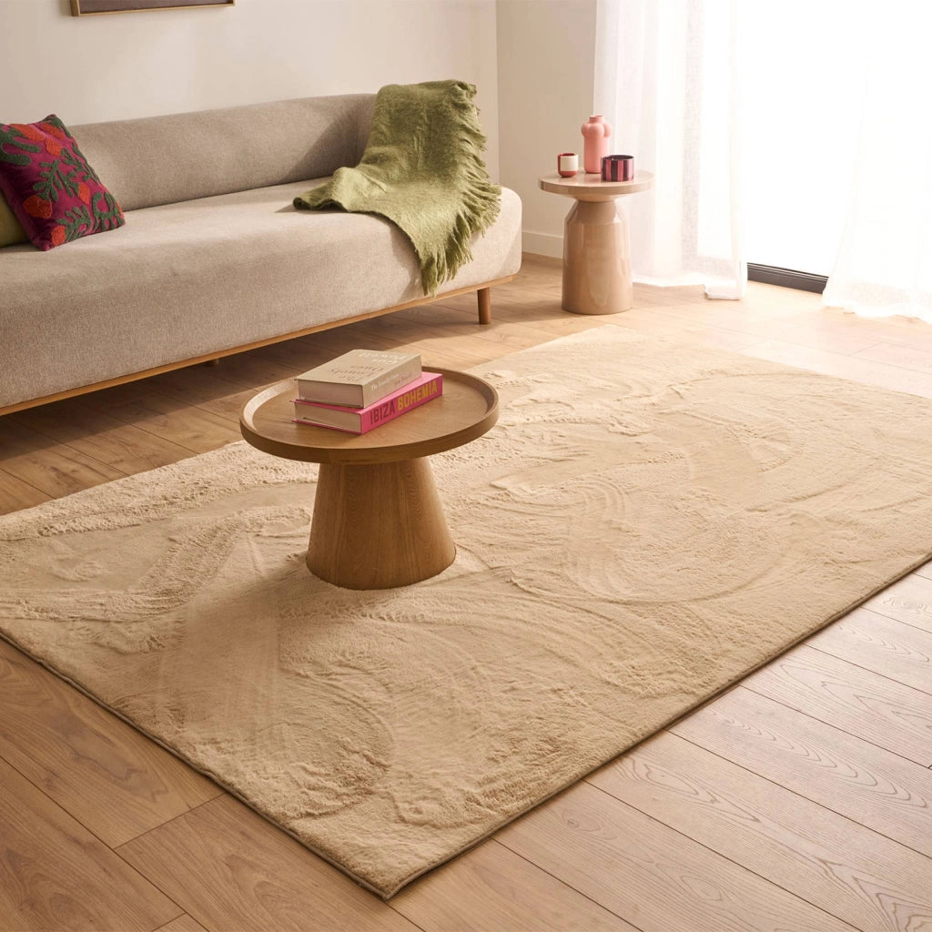 Tappeto interno beige unito