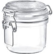 VASO ERMETICO IN VETRO PER ALIMENTI 'FIDO' 200 ml- 6 pezzi  - BORMIOLI