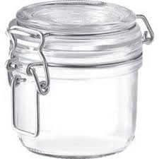VASO ERMETICO IN VETRO PER ALIMENTI 'FIDO' 200 ml- 6 pezzi  - BORMIOLI