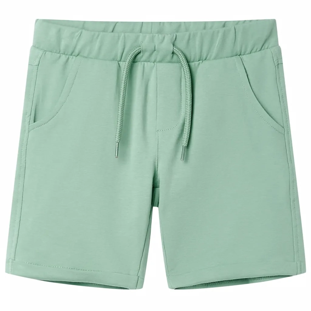 Pantaloncini per Bambini con Coulisse Cachi Chiaro 140cod mxl 86121