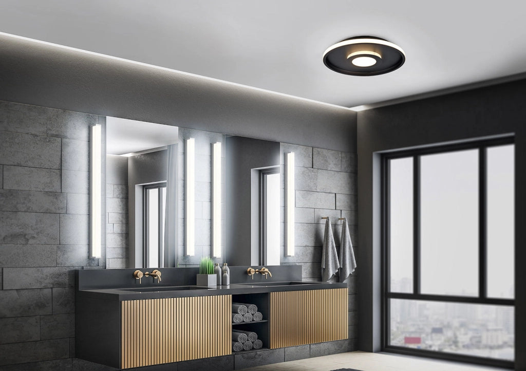 Applique da Interno a led in Metallo Cromo