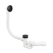 Sifone Per Vasca Rea Con Piletta Click-clack Black