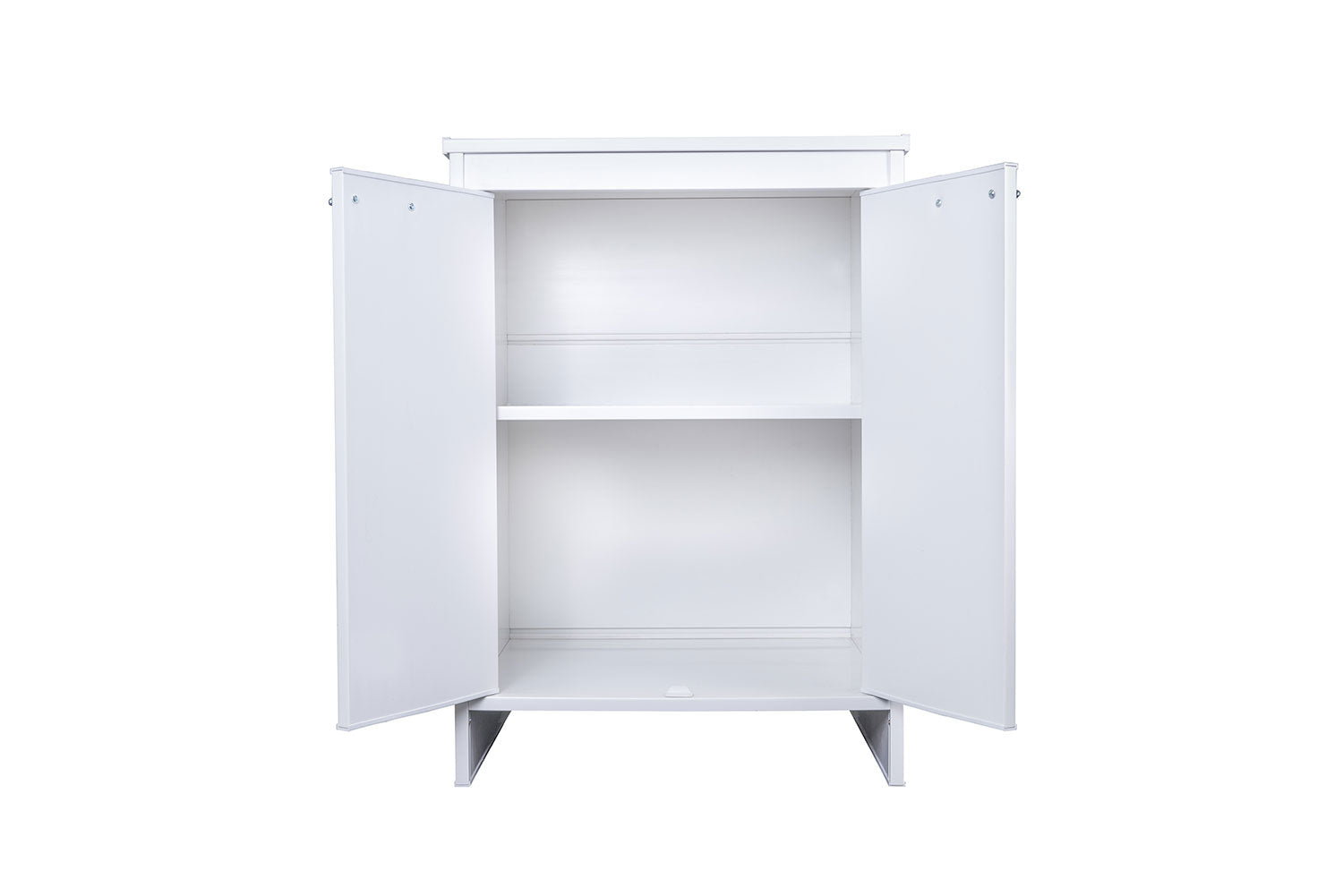Mobile Lavanderia da Esterno 60x49x84 cm in PVC Bianco