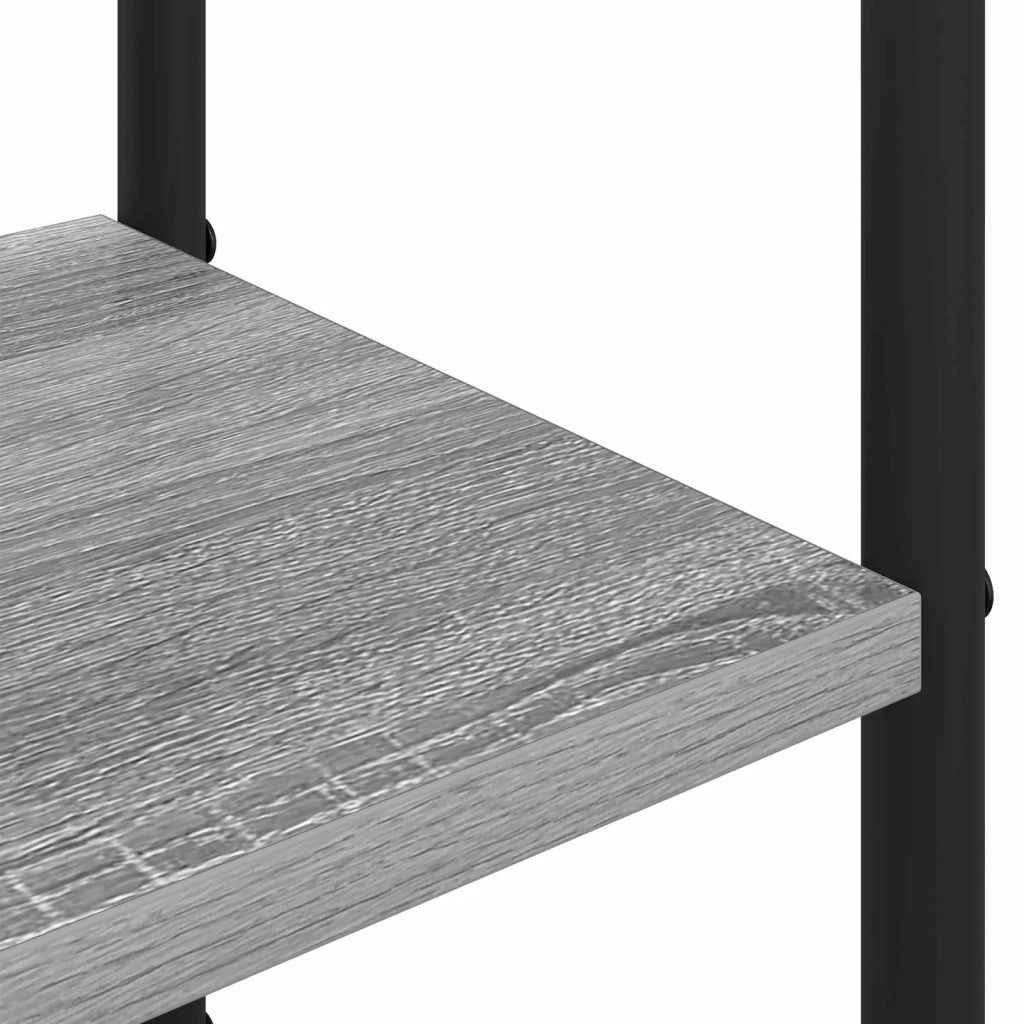 Appendiabiti con panca per scarpe Sonoma grigio 8012047