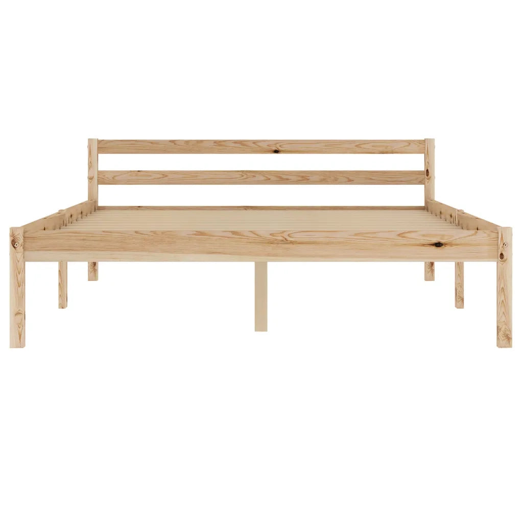 Giroletto senza Materasso 140x200 cm in Legno Massello di Pino 283193