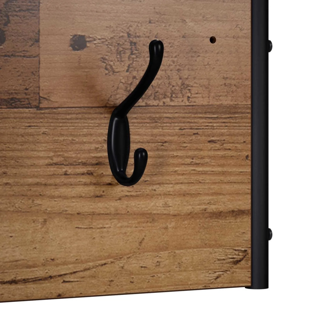 Appendiabiti Legno antico 100 x 30 x 25 cm Legno ingegnerizzato 8014092
