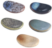Piccola ciotola per cucchiai, 5 pezzi (1,4 x 3,7 x 5,5 cm), ciotola per cucchiai per forno, ciotola in porcellana resistente al calore, ciotola per utensili da cucina, decorazione da tavola e accessori