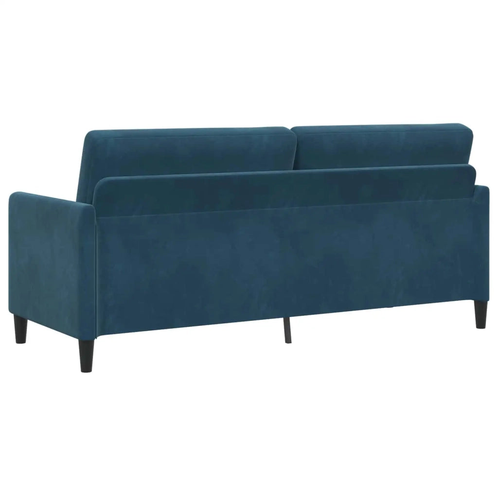 Divano con Storage Blu 192 x 78 x 87 cm Poliestere 42036998