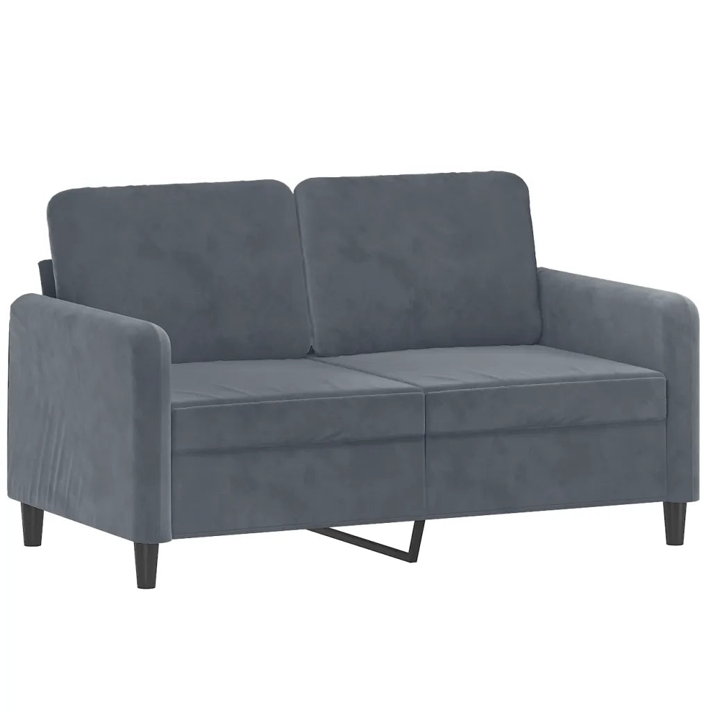 Set di Divani 3 pz Grigio Scuro in Velluto 3201985