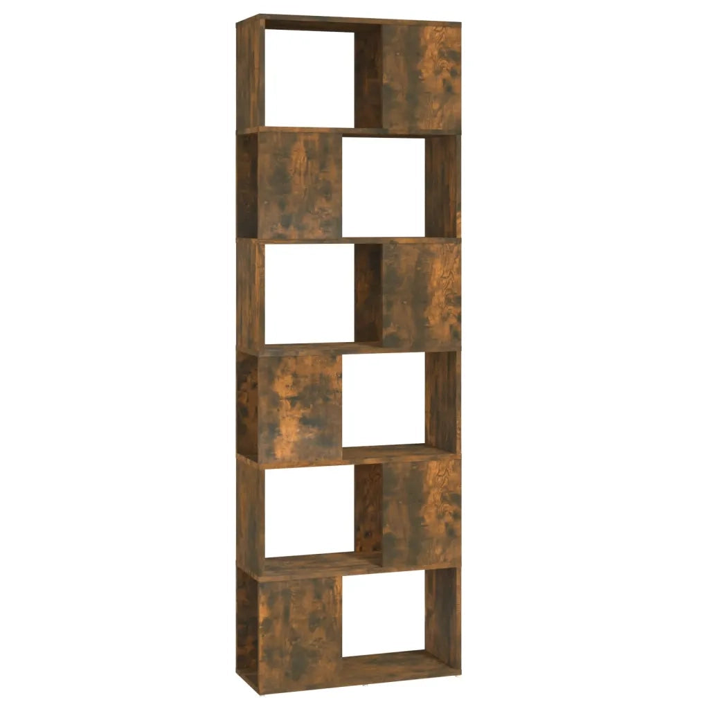 Libreria/Divisorio Rovere Fumo 60x24x186 cm 816032