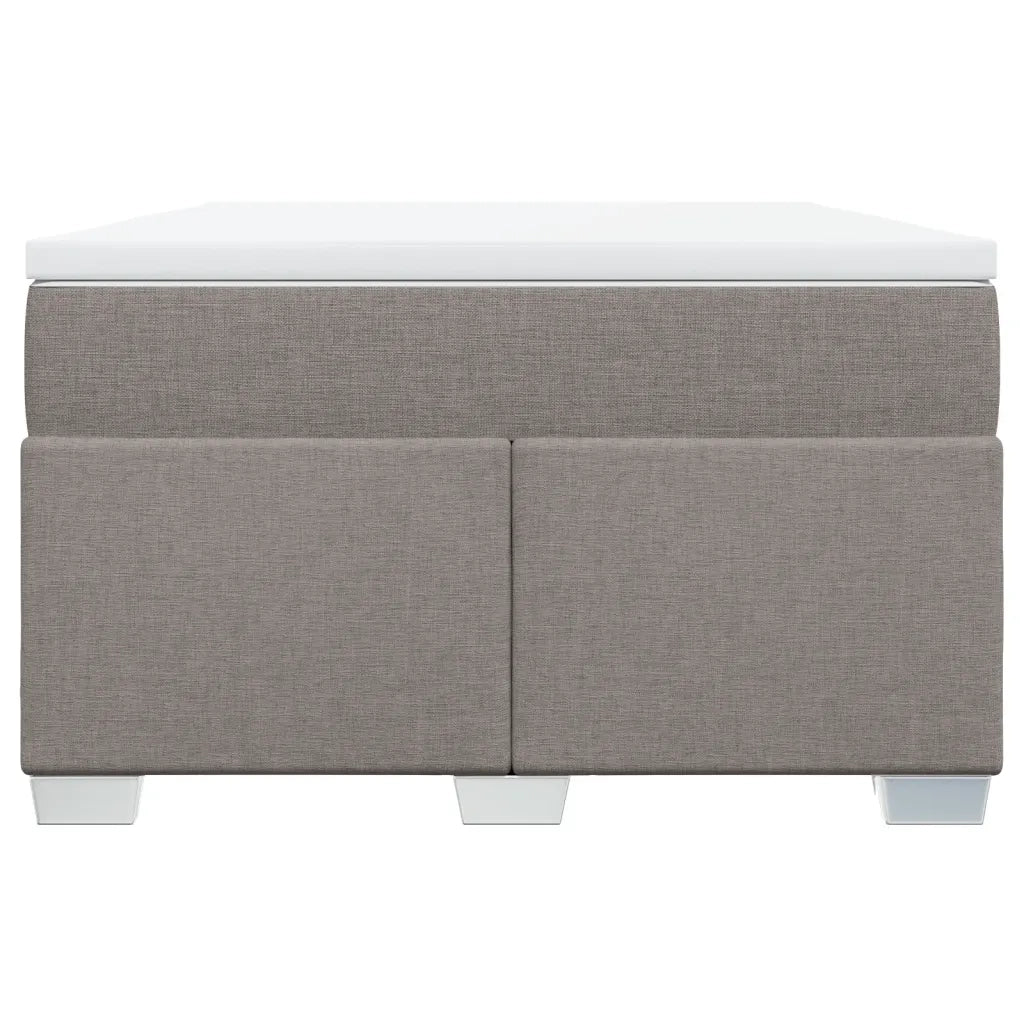 Giroletto a Molle con Materasso Tortora 120x190 cm in Tessuto 3285120