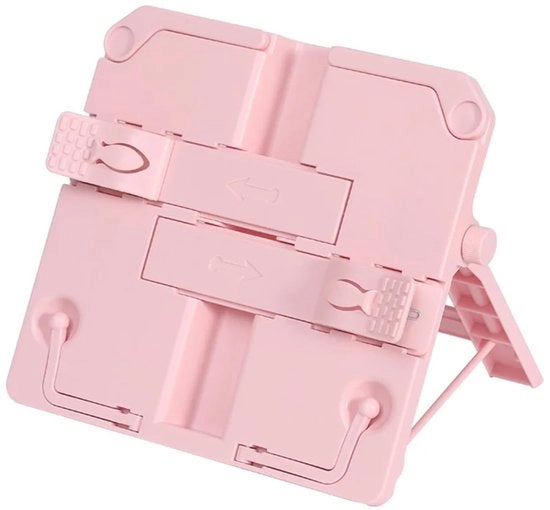 Supporto libri pieghevole - Supporto libri per bambini - Resistente alle macchie - Adatto per scuola/biblioteca - Dimensioni: 8,2 x 7,8 x 6,8 pollici - Pannello per libri