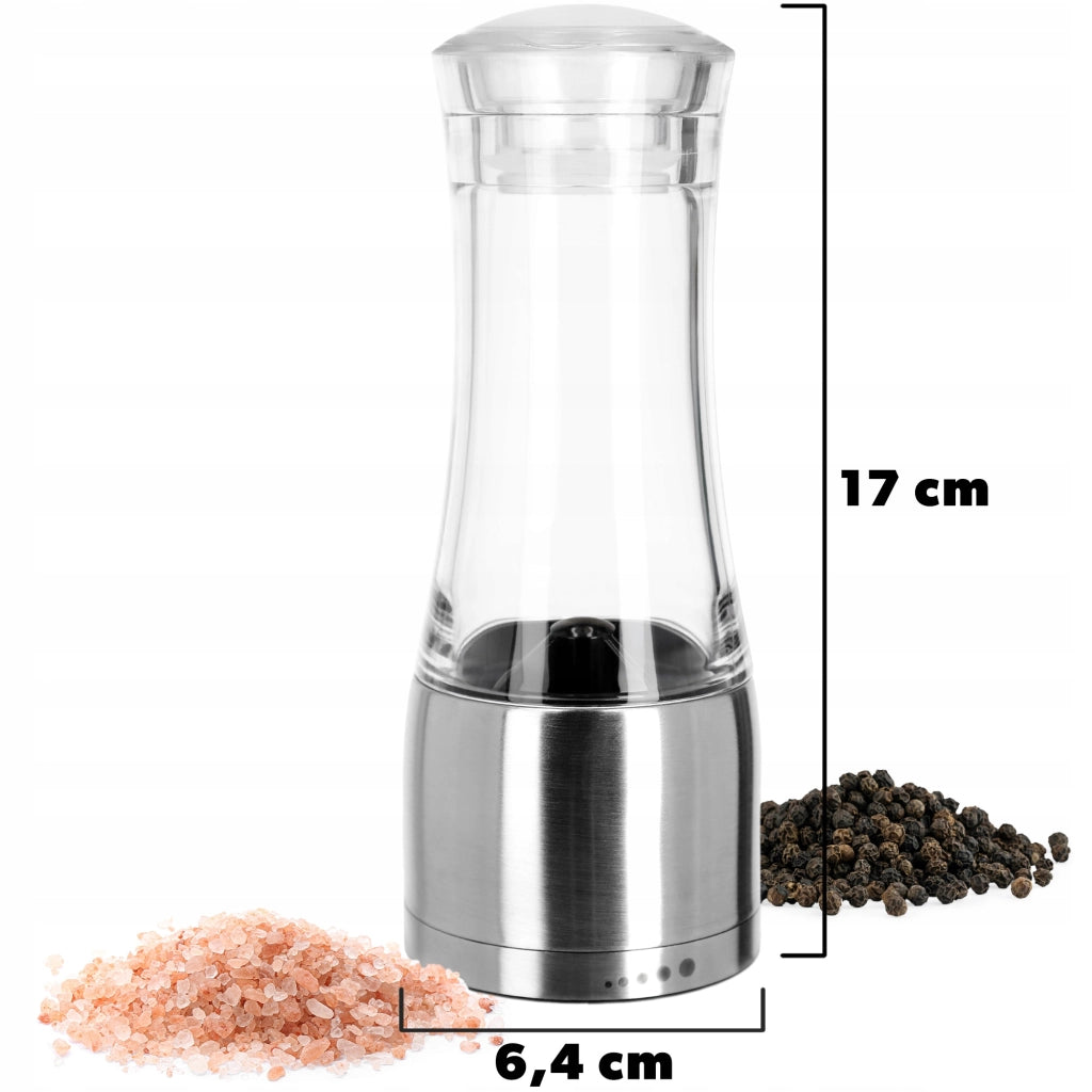 Macinapepe e sale manuale KADAX, grande, regolabile, per spezie ed erbe aromatiche da cucina.