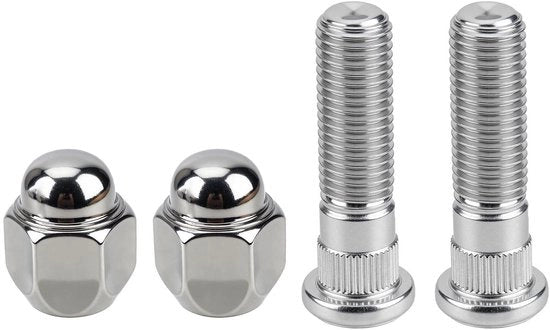 Set di Rimpicciolitori e Rimpicciolitori in Acciaio di Carbone - 4 Pezzi - Rimpicciolitori e Rimpicciolitori di Ricambio per Auto - Compatibile con Diversi Modelli - Robusto e Affidabile - Facile da Installare