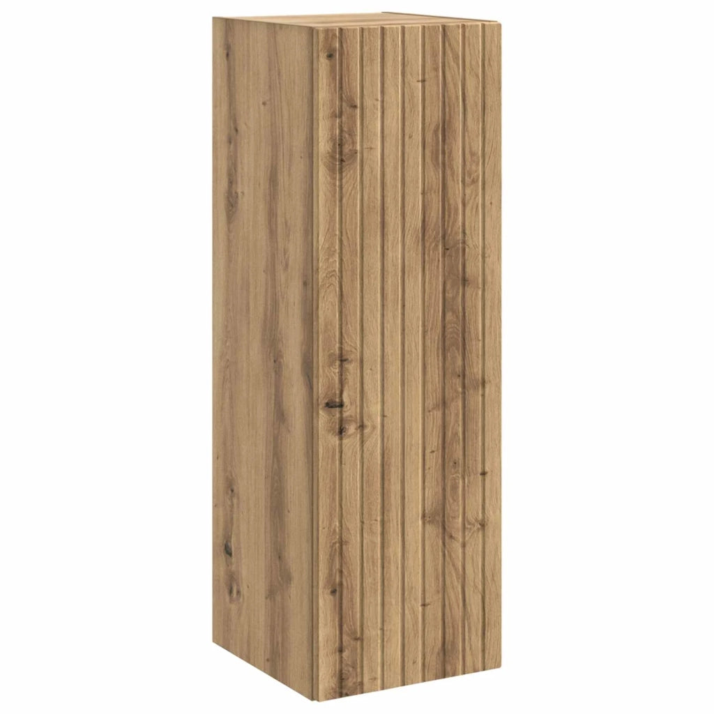 Set di mobili per il bagno 3 pz Rovere Artigianale 3406092