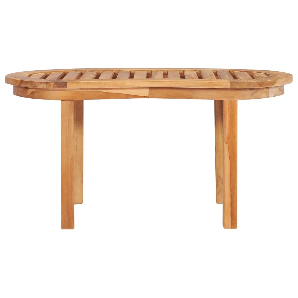 Set Salotto da Giardino 3 pz Design Curvo in Massello di Teak cod mxl 35767