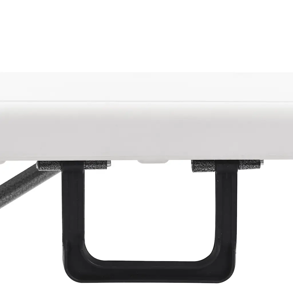 Panchine da Giardino | Panca da Giardino Pieghevoli 2 pz 180 cm in HDPE Bianche