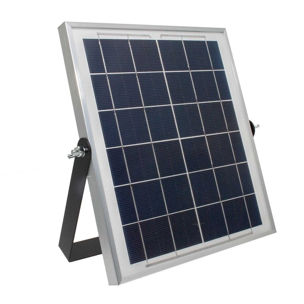 Trade Shop - Lampada Solare Luce Rgb Sensore Crepuscolare Pannello Solare Ricaricabile Led 14w -