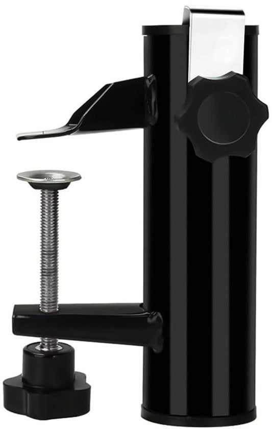 Sostegno Portaparapluo Regolabile - Portaparapluo Portatile - Attacco Metallico - Per Parapluie e Bandiere - Facile da Installare - Massima Diametro 5 cm - Standard Parapluie